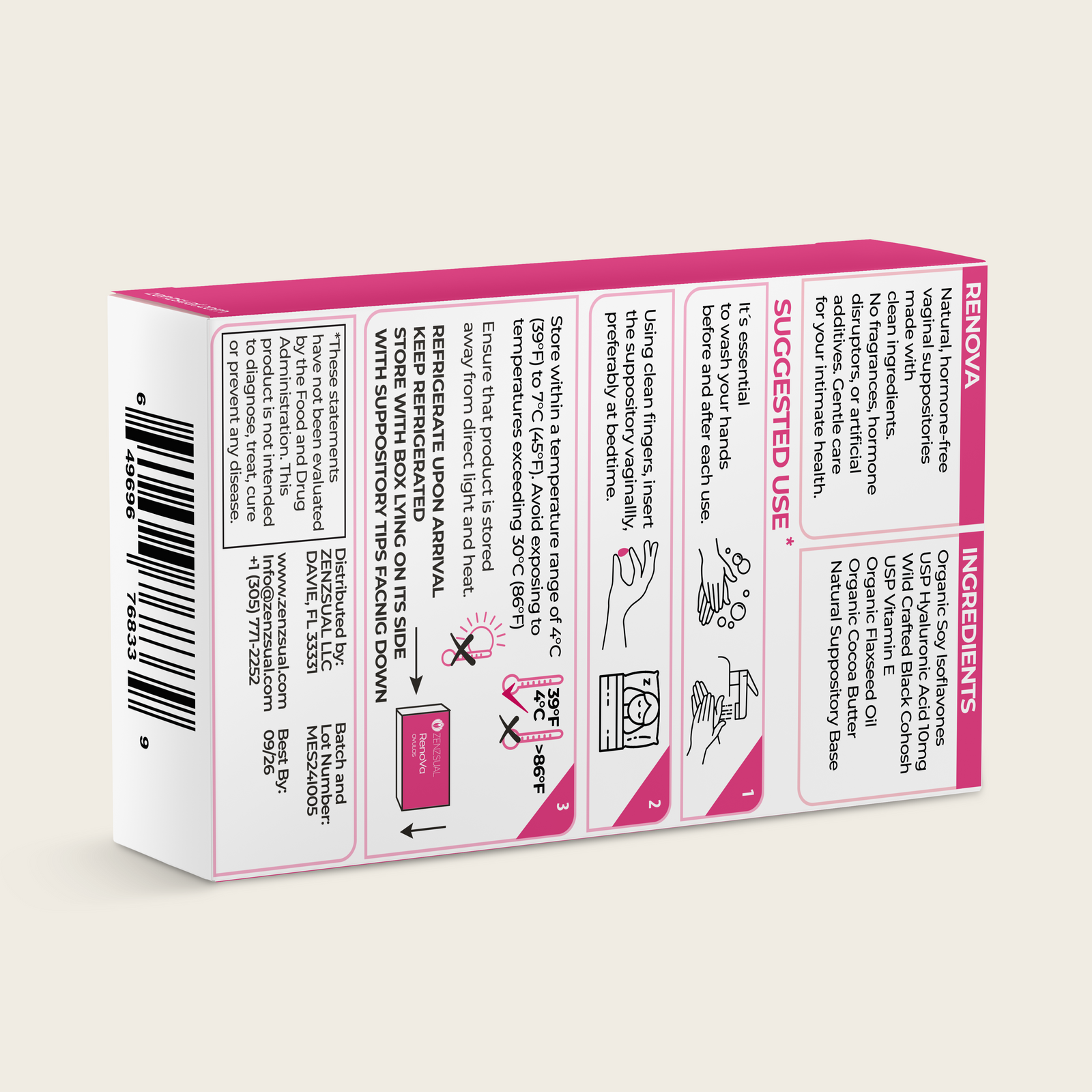 ¿Cómo se usa Renova?