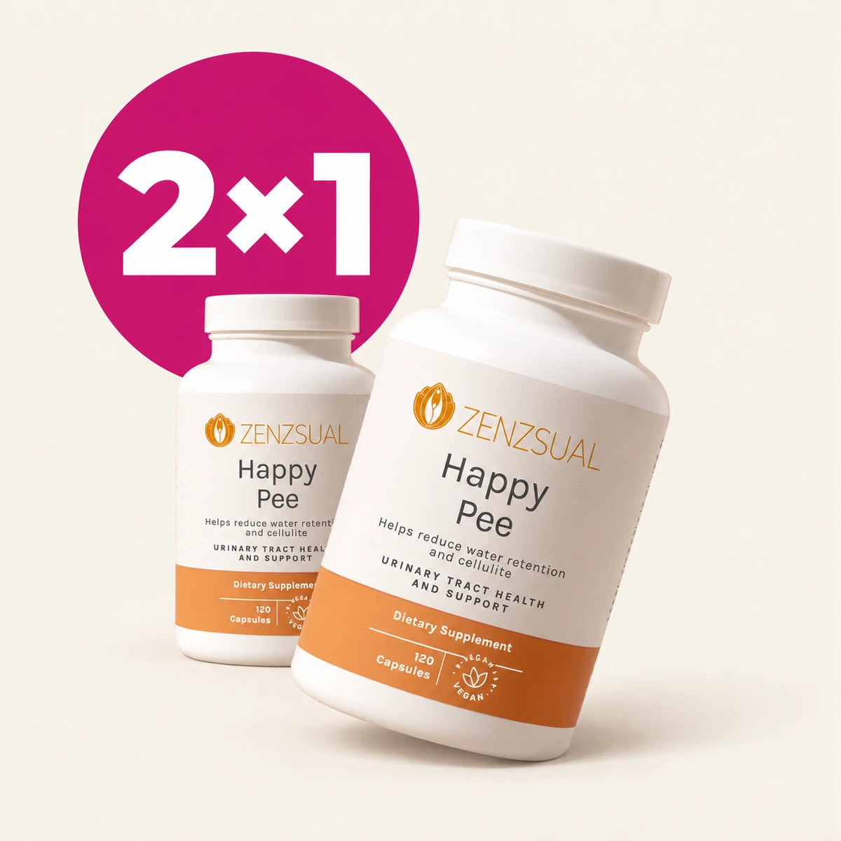 Happy Pee - Suplemento Nutricional para la Salud Urinaria Femenina