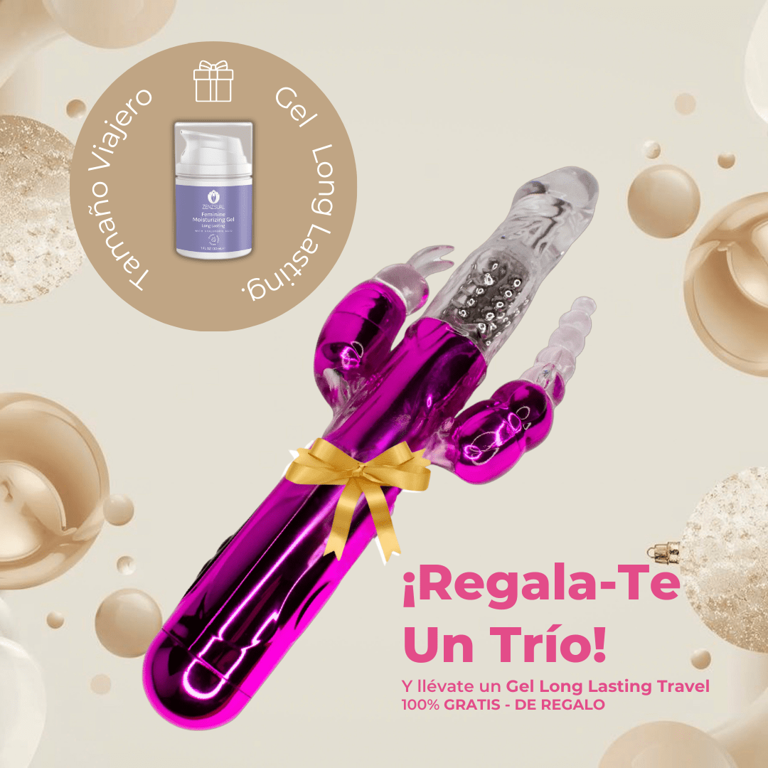 TRIOrgasmic Vibrador Triple Estimulación - Tu Salud Intima
