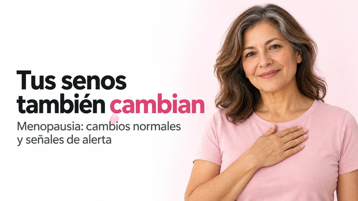 Lo que tus senos te susurran: Cambios en el tejido mamario durante la menopausia que jamás debes ignorar.