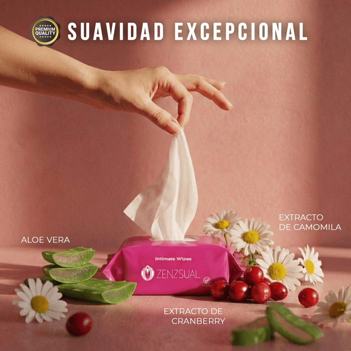 Gel long lasting version travel + 1 pack de Toallas - Tu Salud Intima