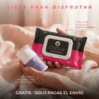 Gel long lasting version travel + 1 pack de Toallas - Tu Salud Intima