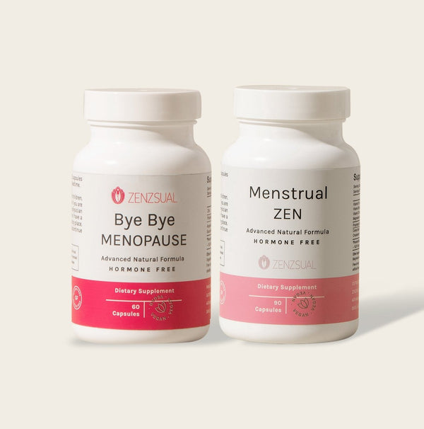 Kit Perimenopausia Zenzsual con Bye Bye Menopause y Menstrual Zen