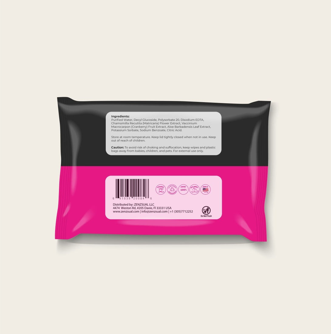 Toallitas Limpiadoras Íntimas Unisex - Tu Salud Intima
