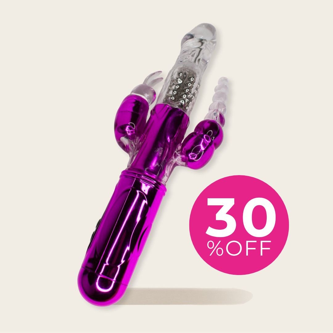TRIOrgasmic Vibrador Triple Estimulación - Tu Salud Intima