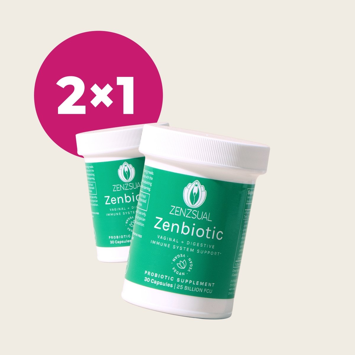 Zenbiotic Probioticos de Zenzsual - Buen olor y bienestar integral - Tu Salud Intima