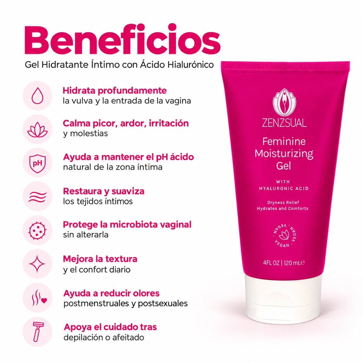 Intimate Moisturizing Gel With Hyaluronic Acid