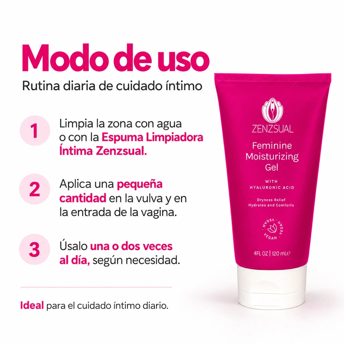 Intimate Moisturizing Gel With Hyaluronic Acid